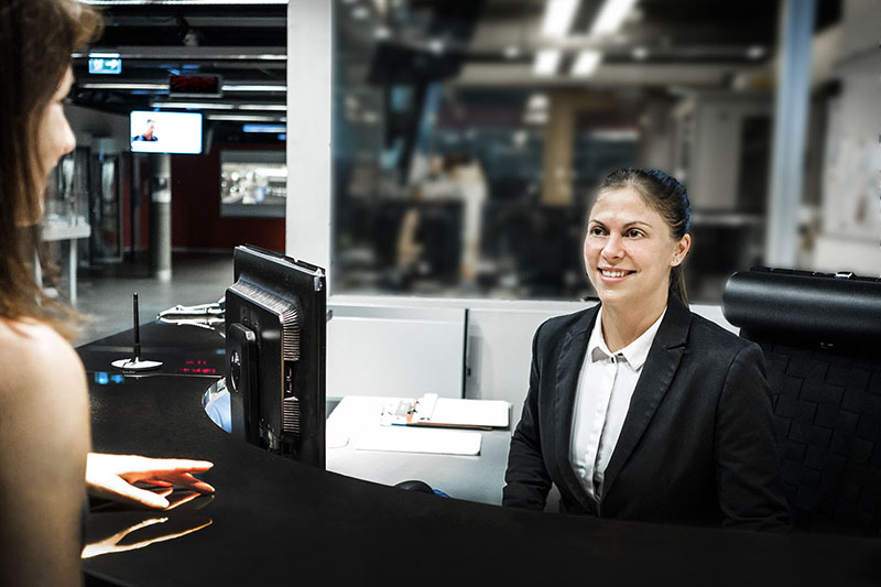 service sécurité accueil