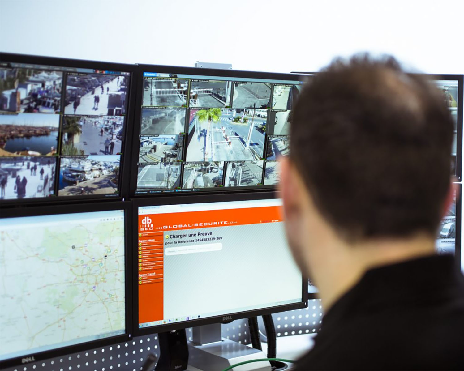 gestion à distance centre alarme sécurité